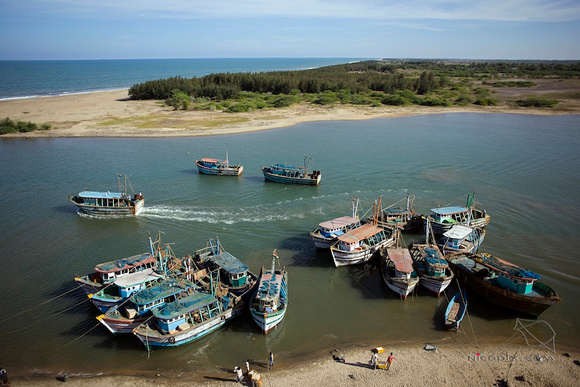 Karaikal, fishing boats