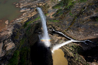 Jog falls, Karnataka. The highest in India, 254m high.