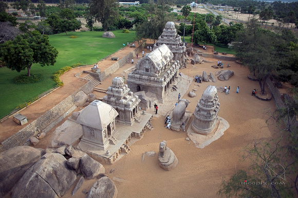 Mamalippuram, Five Rathas