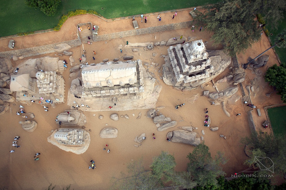 Mamalippuram, Five Rathas