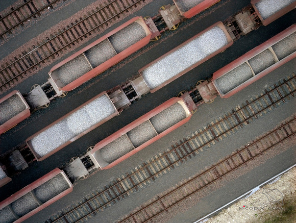 Trains, tracks and pebbles, Northern France